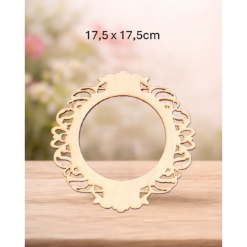 Ramka ozdobna 3 17,5x17,5cm, sklejka 3mm